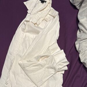 White Button-Up Shirt